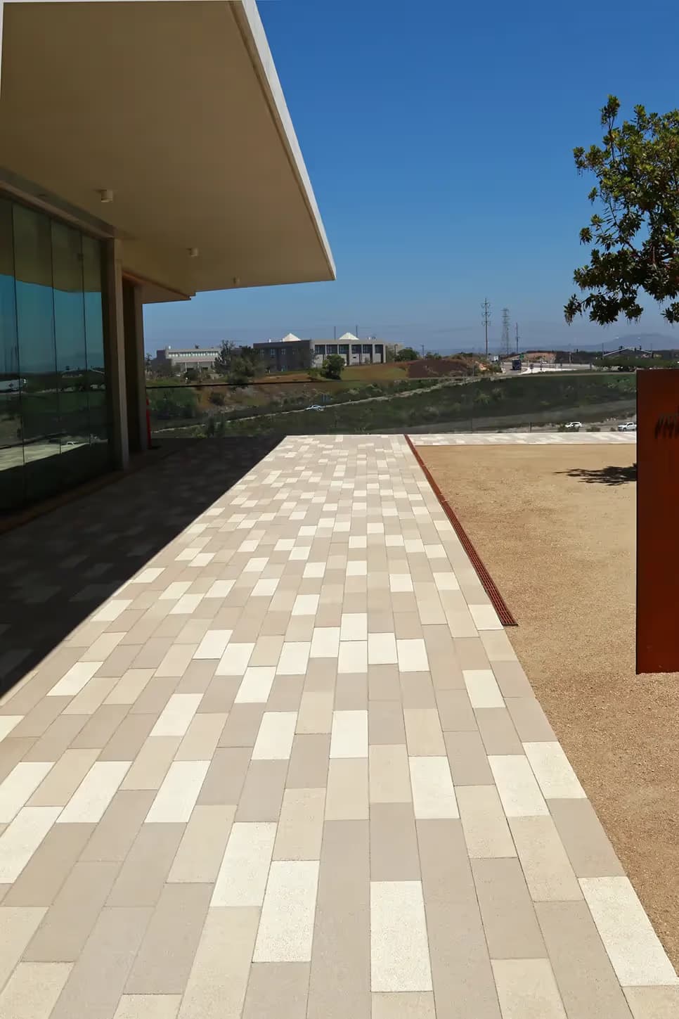 6 x 24 Acker-Stone pavers installed — project 2