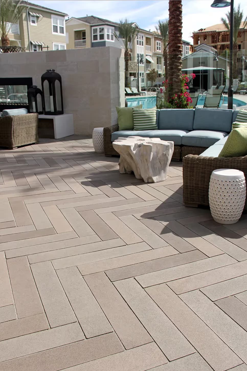 6 x 30 Acker-Stone pavers installed — project 3