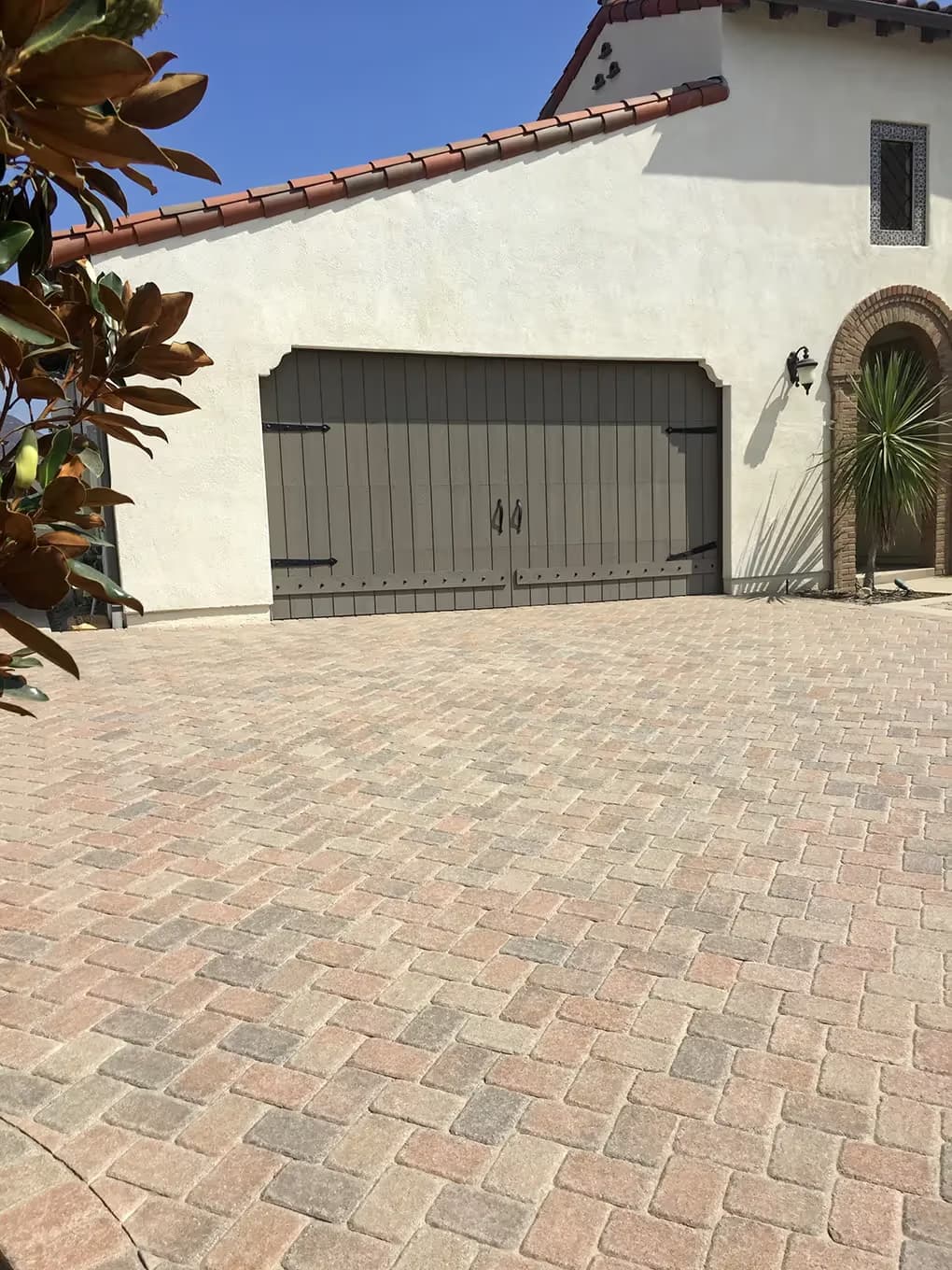 Antique Kobble Rec Acker-Stone pavers installed — project 2