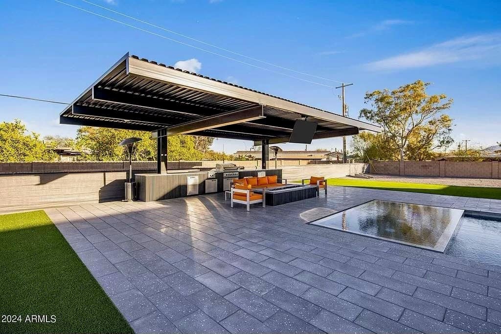 Coastal 12 x 24 Acker-Stone pavers installed — project 2