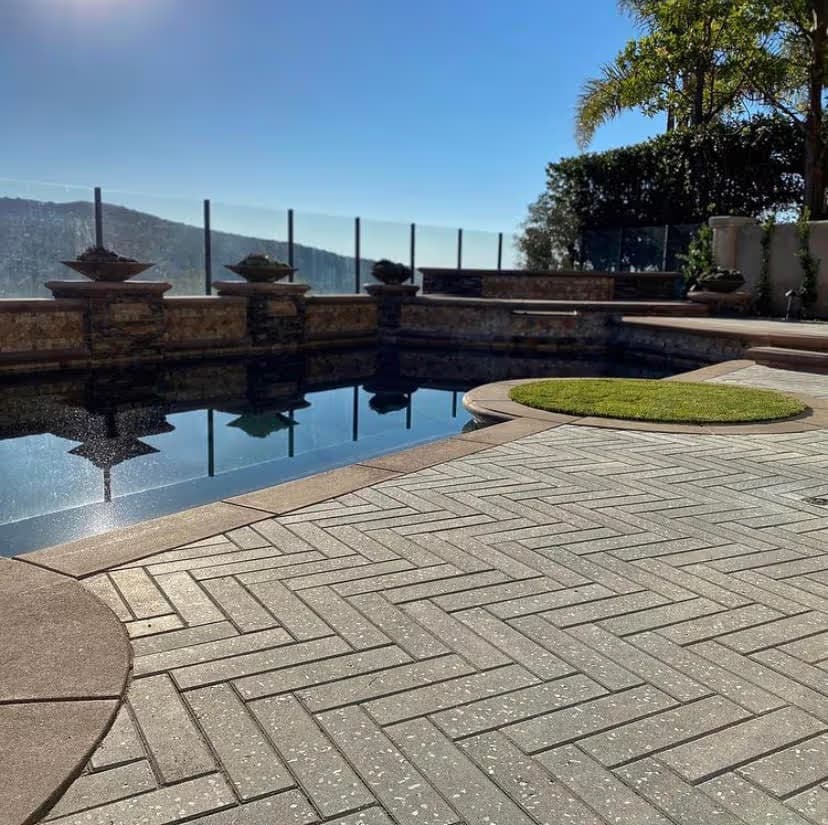 Coastal 4 x 16 Acker-Stone pavers installed — project 3
