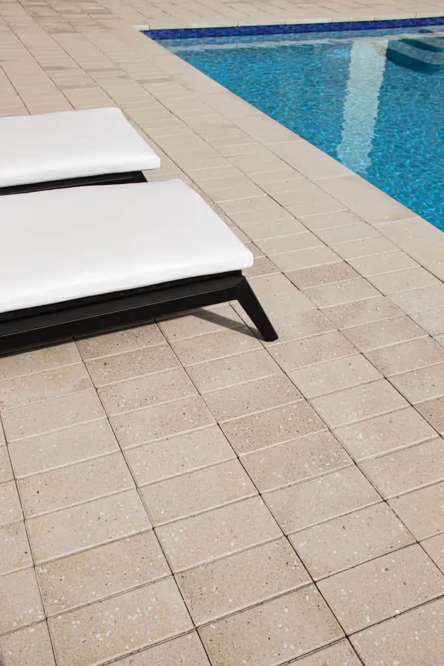 Coastal 6 x 12 Acker-Stone pavers installed — project 1