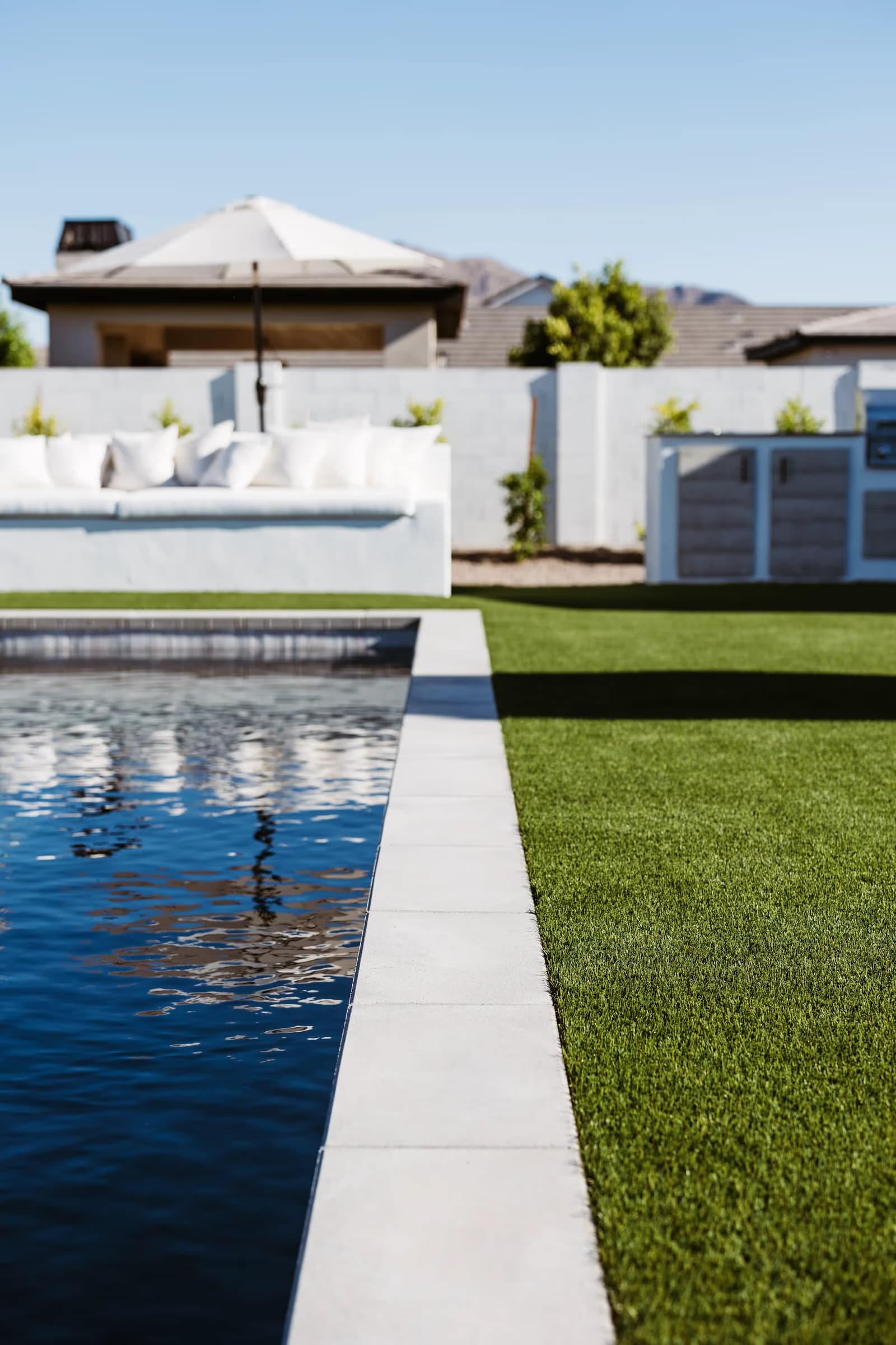 Coping Acker-Stone pavers installed — project 2