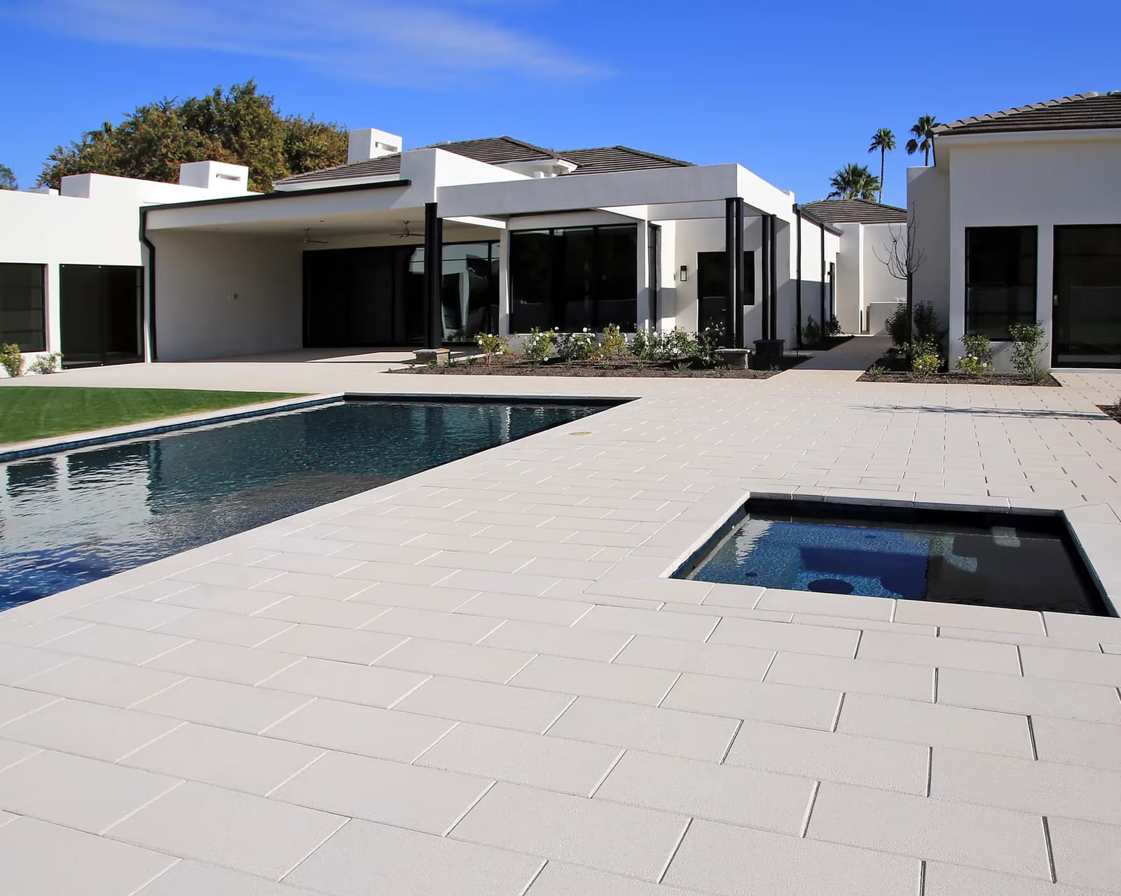 Palazzo 12 x 24 Acker-Stone pavers installed — project 1