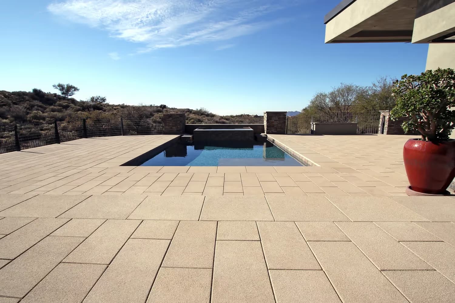 Palazzo 12 x 24 Acker-Stone pavers installed — project 2