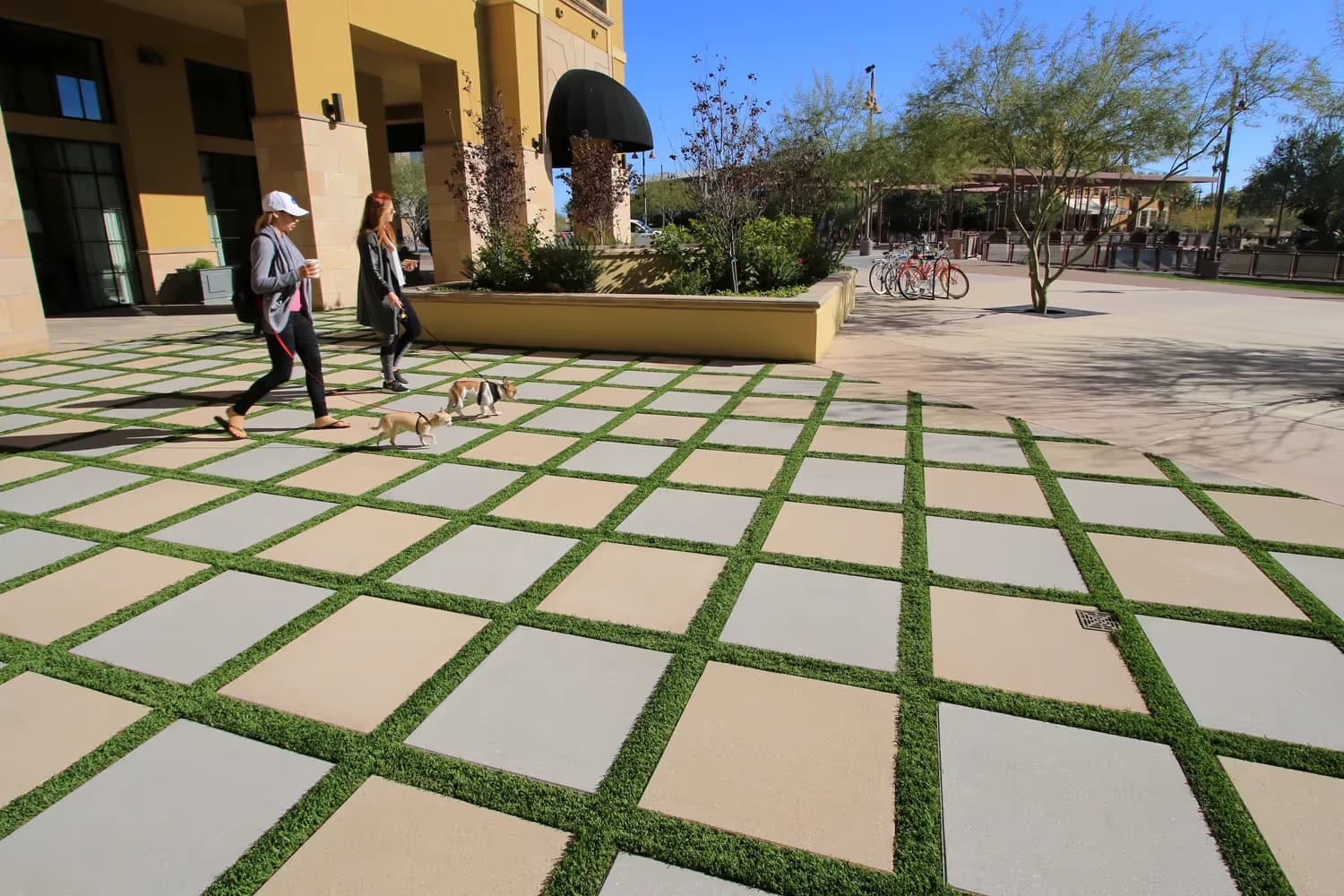 Palazzo 24 x 24 Acker-Stone pavers installed — project 1