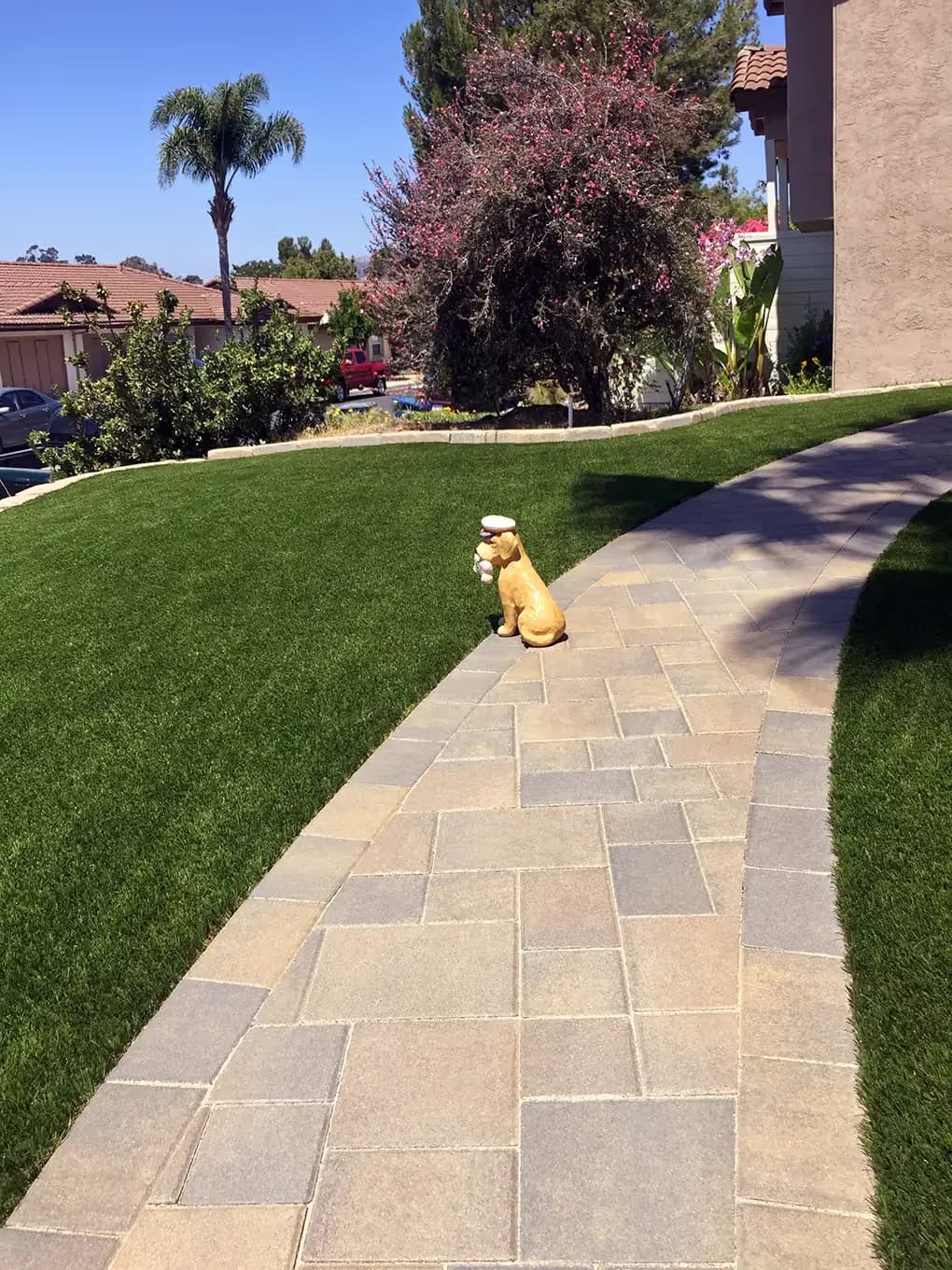 Paseo 6 x 9 Acker-Stone pavers installed — project 2