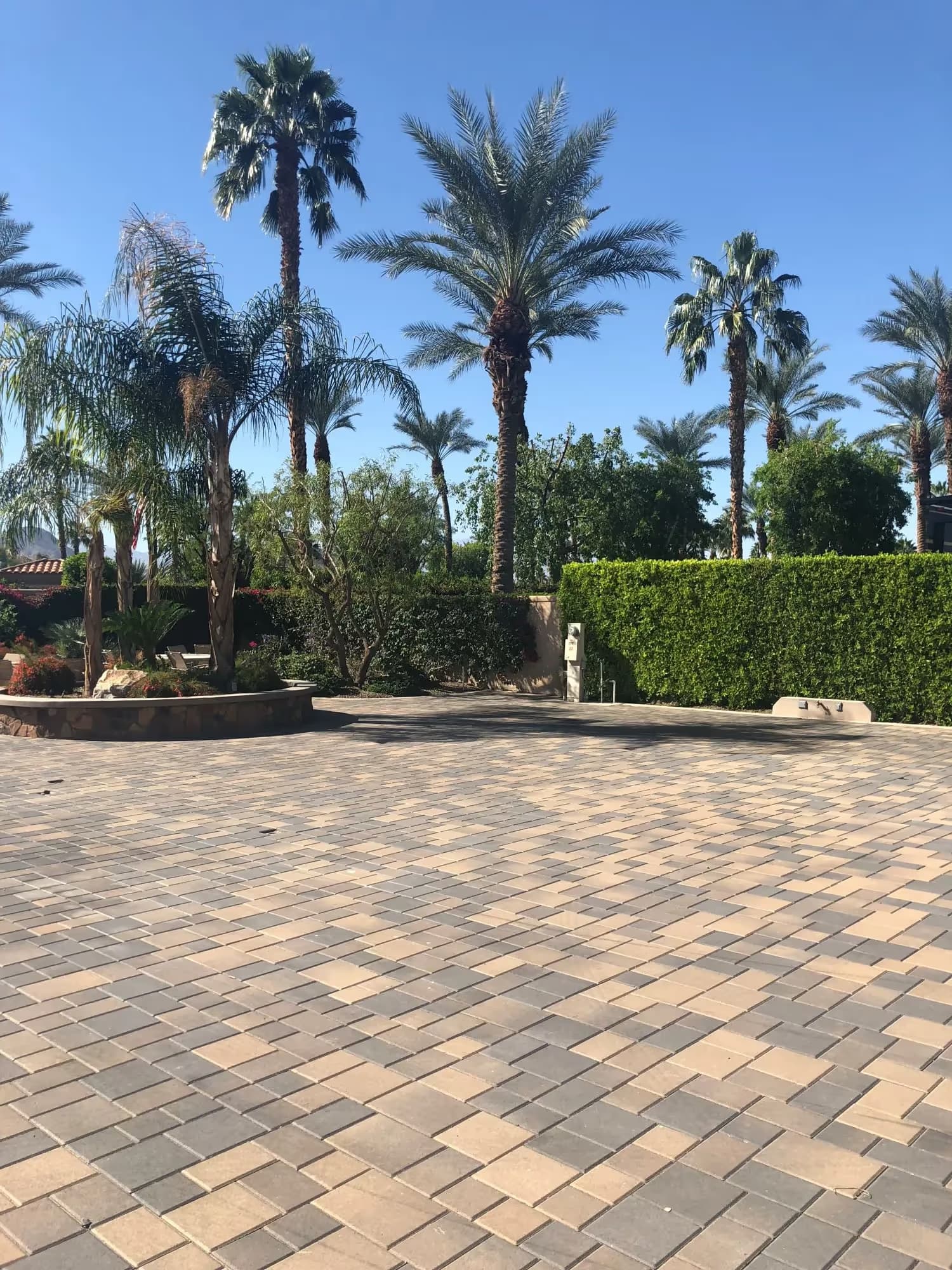 Paseo Acker-Stone pavers installed — project 3