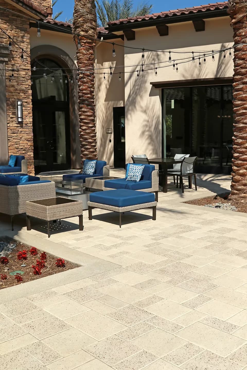 Paseo Grande Acker-Stone pavers installed — project 1