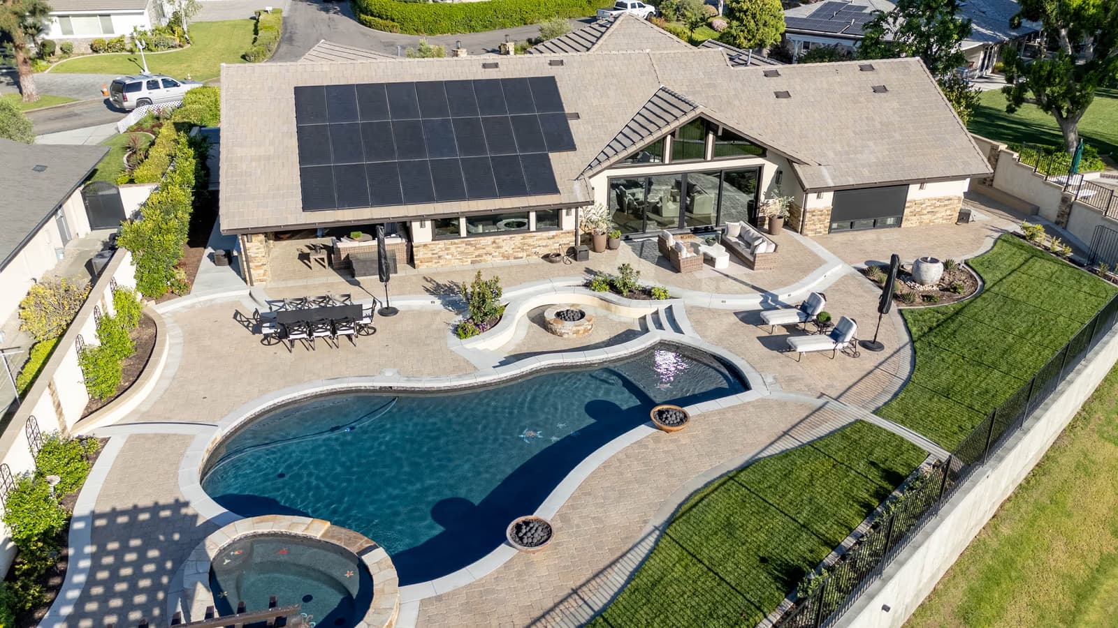 Siena Embossed 4pc Acker-Stone pavers installed — project 3