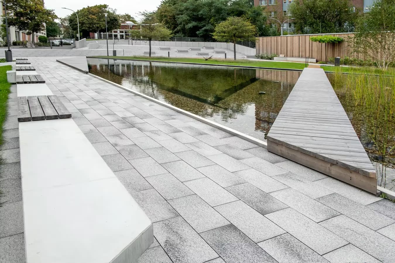Umbriano 12 x 24 Acker-Stone pavers installed — project 2