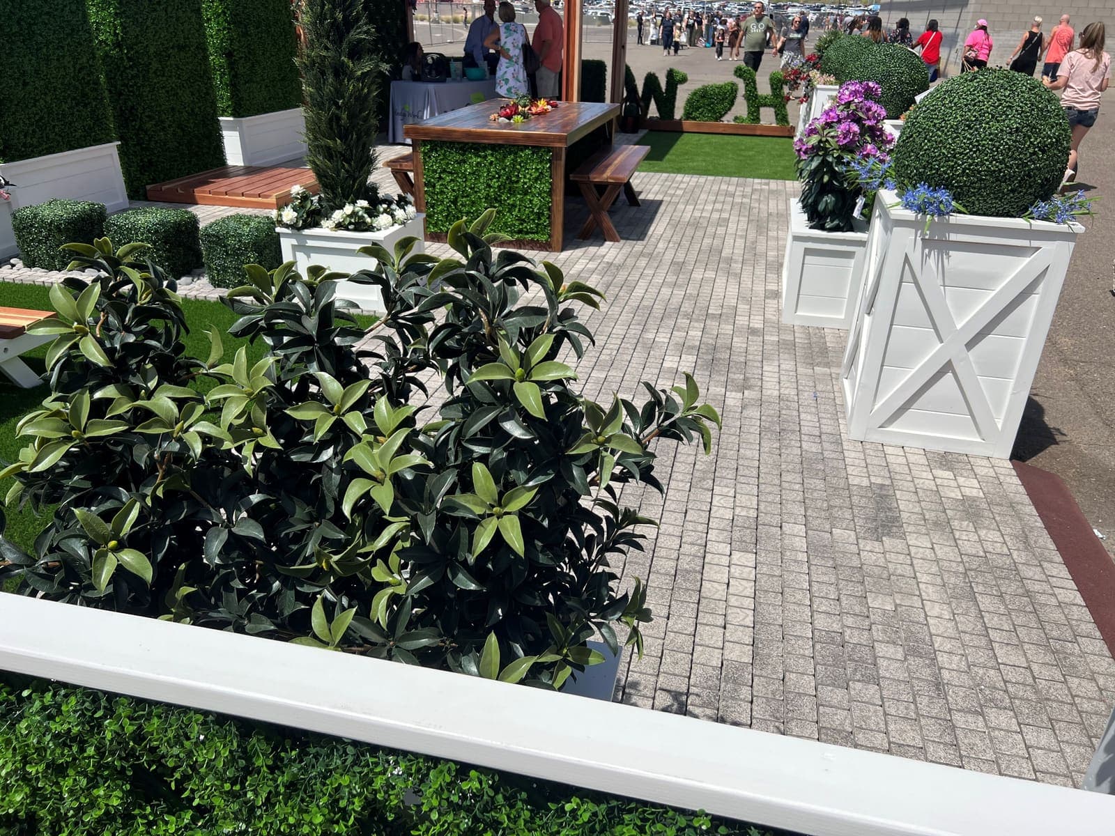 Umbriano Palermo Acker-Stone pavers installed — project 3
