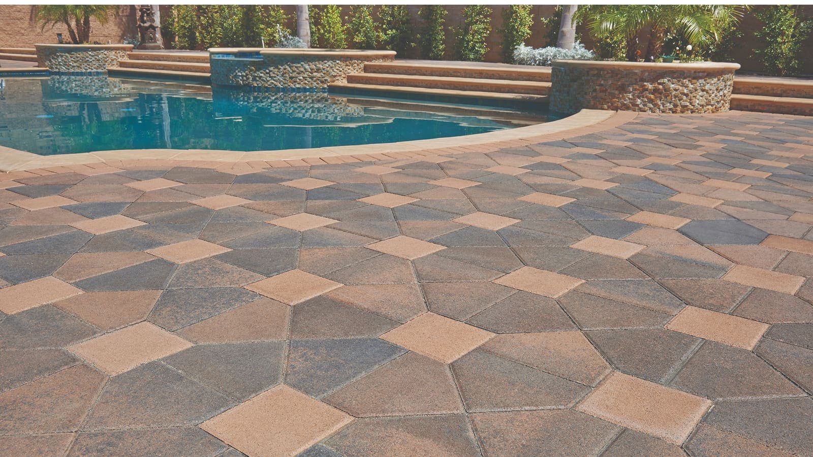 8x8 Paving Stones Angelus pavers installed — project 2