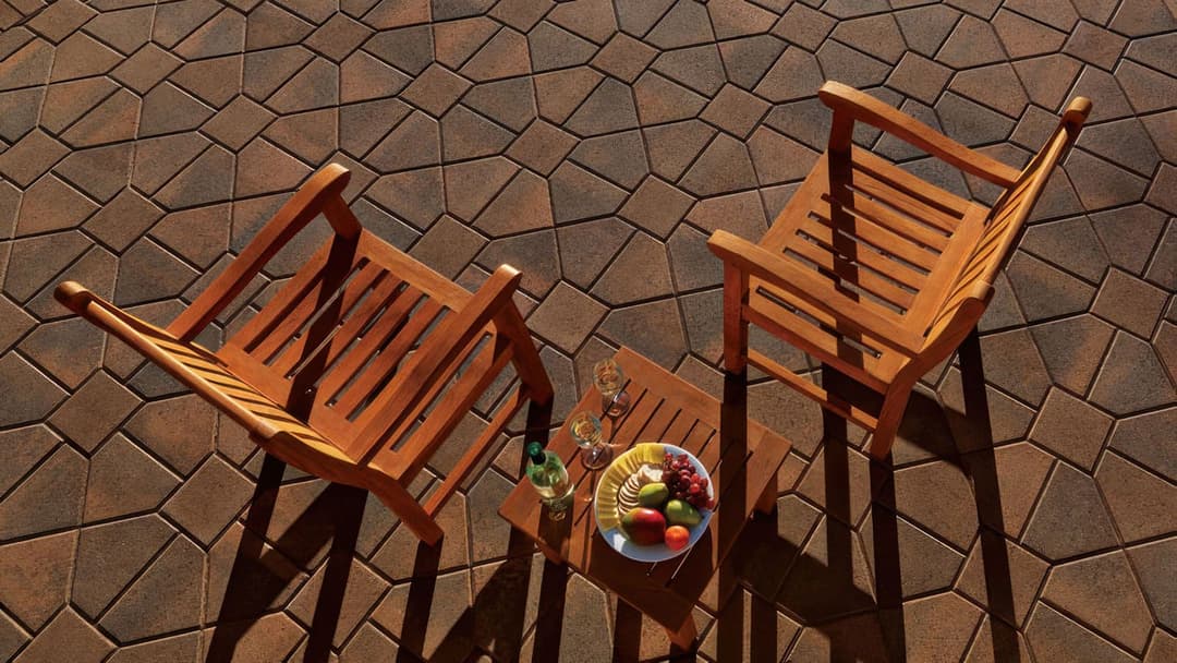 Bishops Hat Paving Stones — Angelus