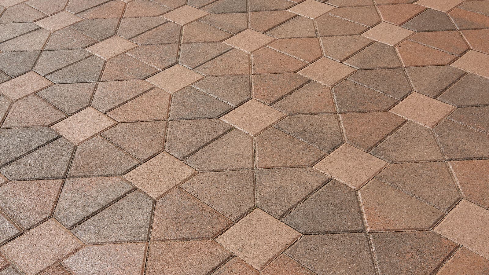 Bishops Hat Paving Stones Angelus pavers installed — project 7