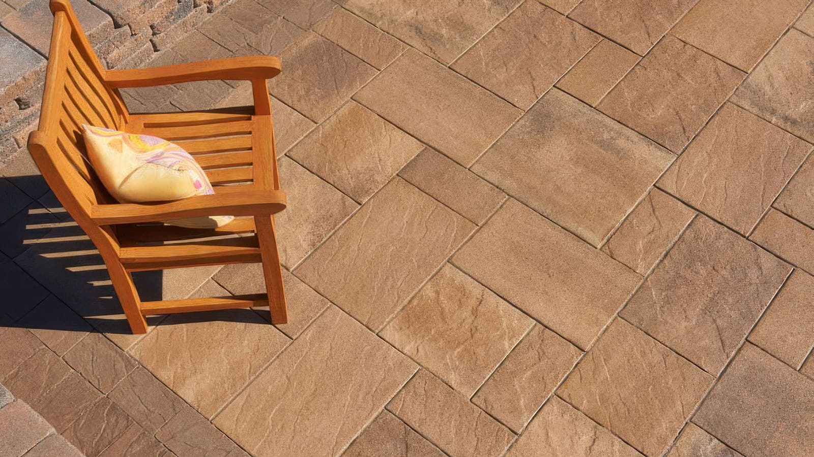 Pavilion I & II Paving Stones Angelus pavers installed — project 5