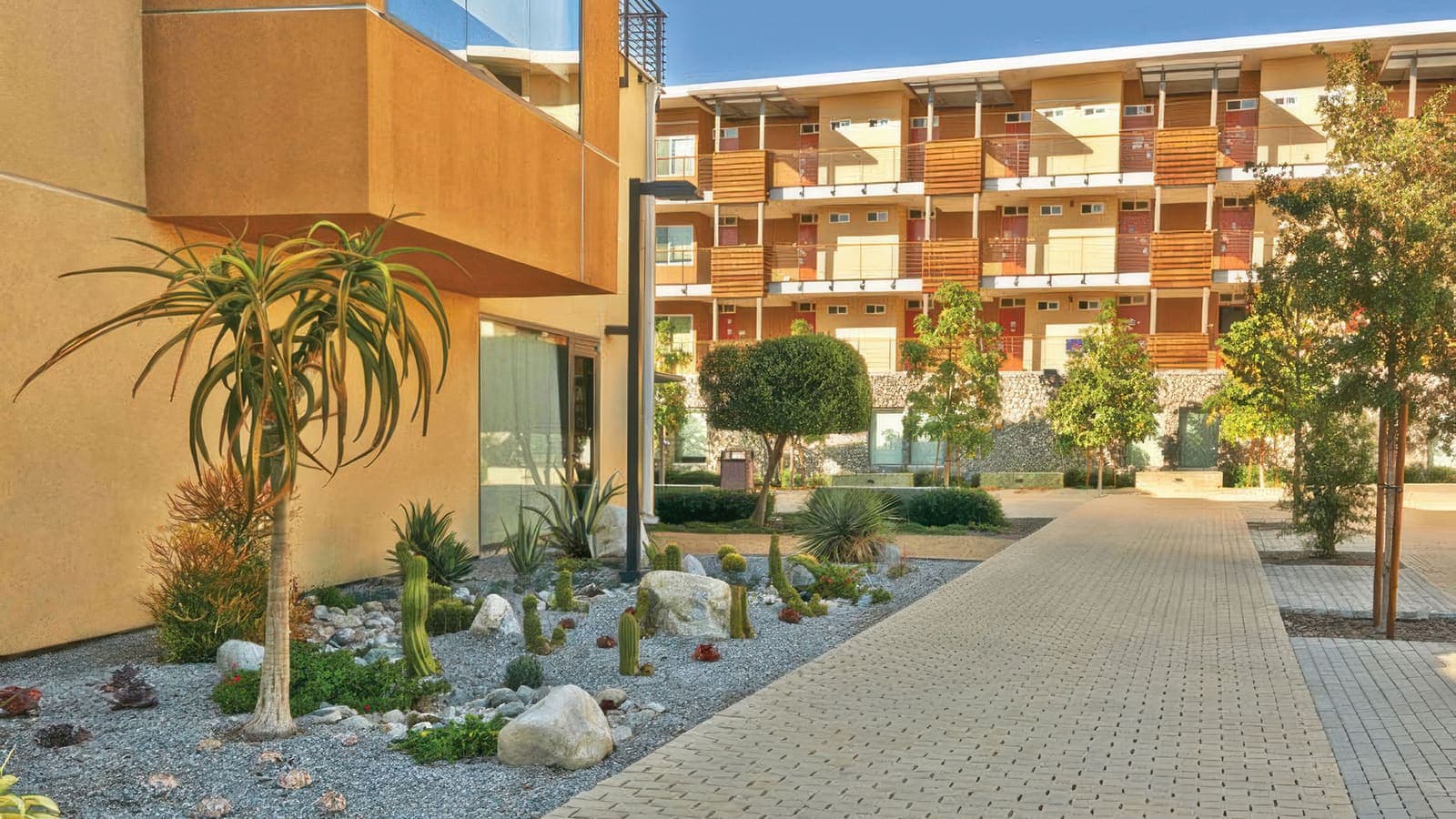 Permeable Holland Paving Stones Angelus pavers installed — project 3