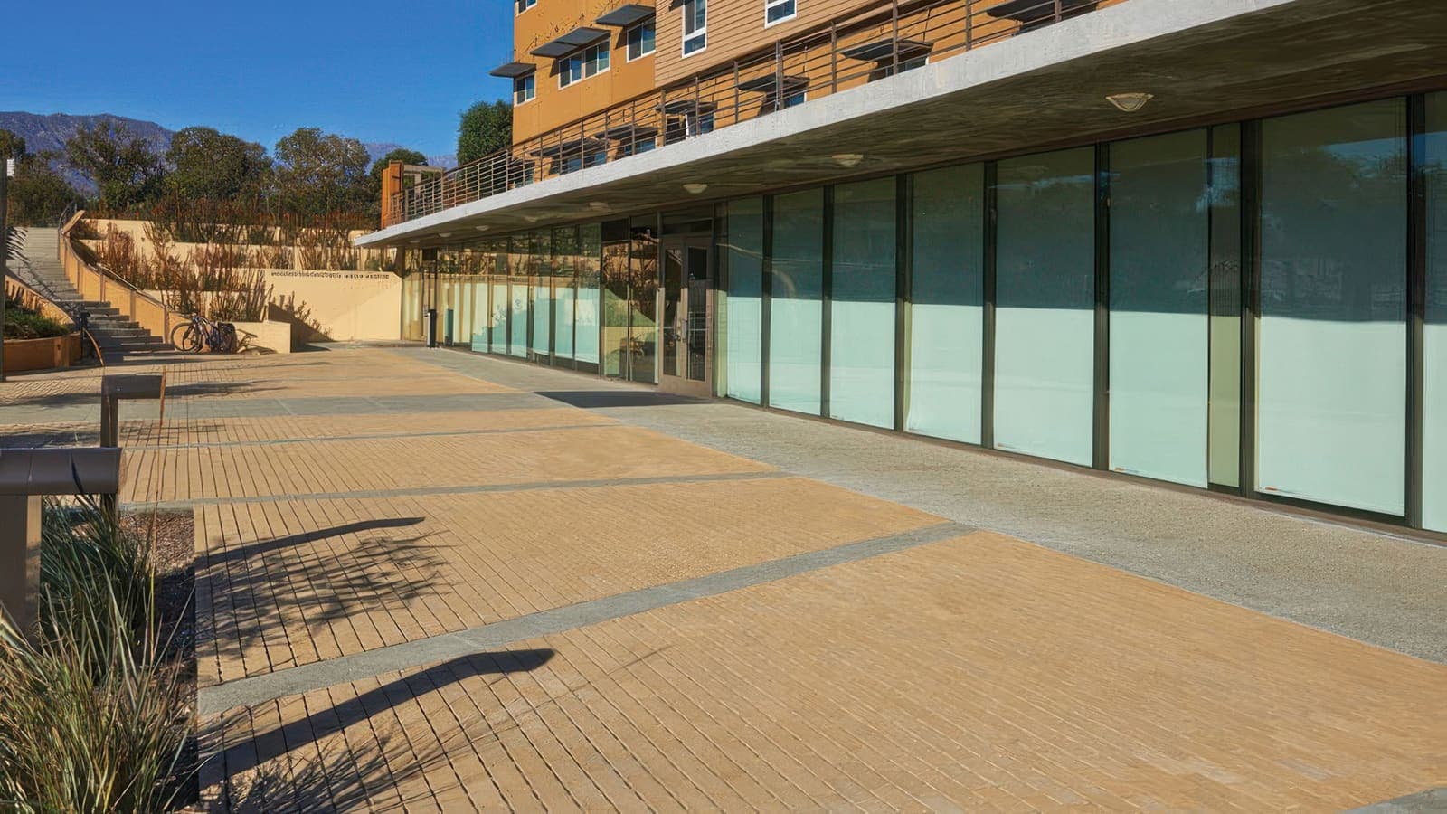 Permeable Holland Paving Stones Angelus pavers installed — project 7