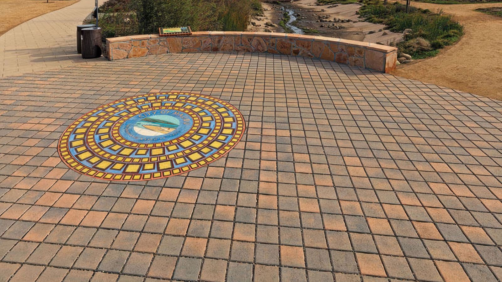 SF Rima Paving Stones Angelus pavers installed — project 3