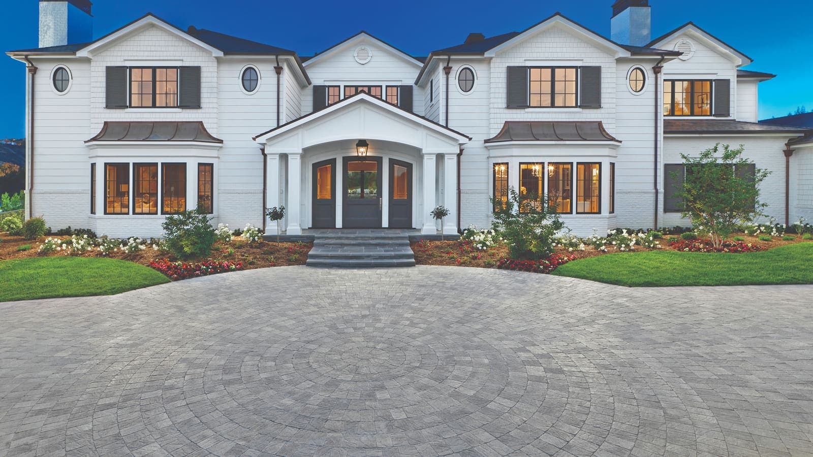 Slate Stone Paving Stones Angelus pavers installed — project 7