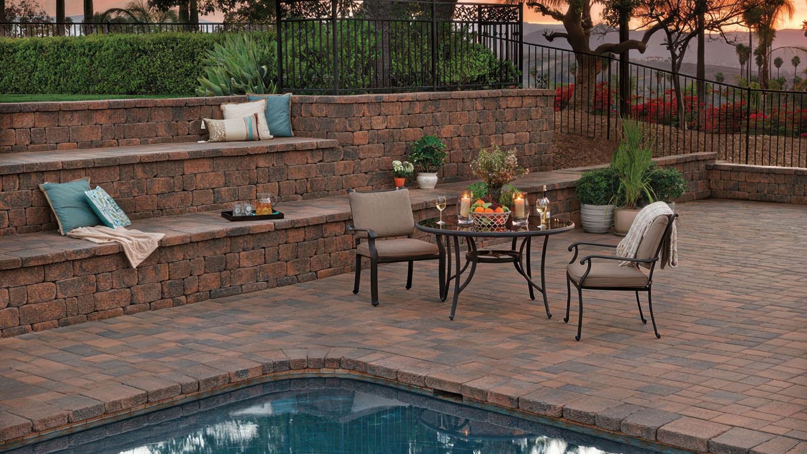 Stonewall® II Olympic Series Angelus pavers installed — project 2