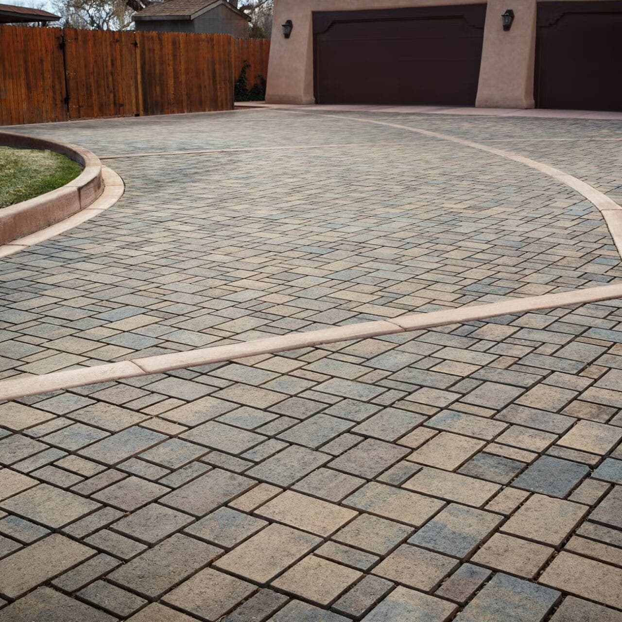 Aqua Dublin Belgard pavers installed — project 7