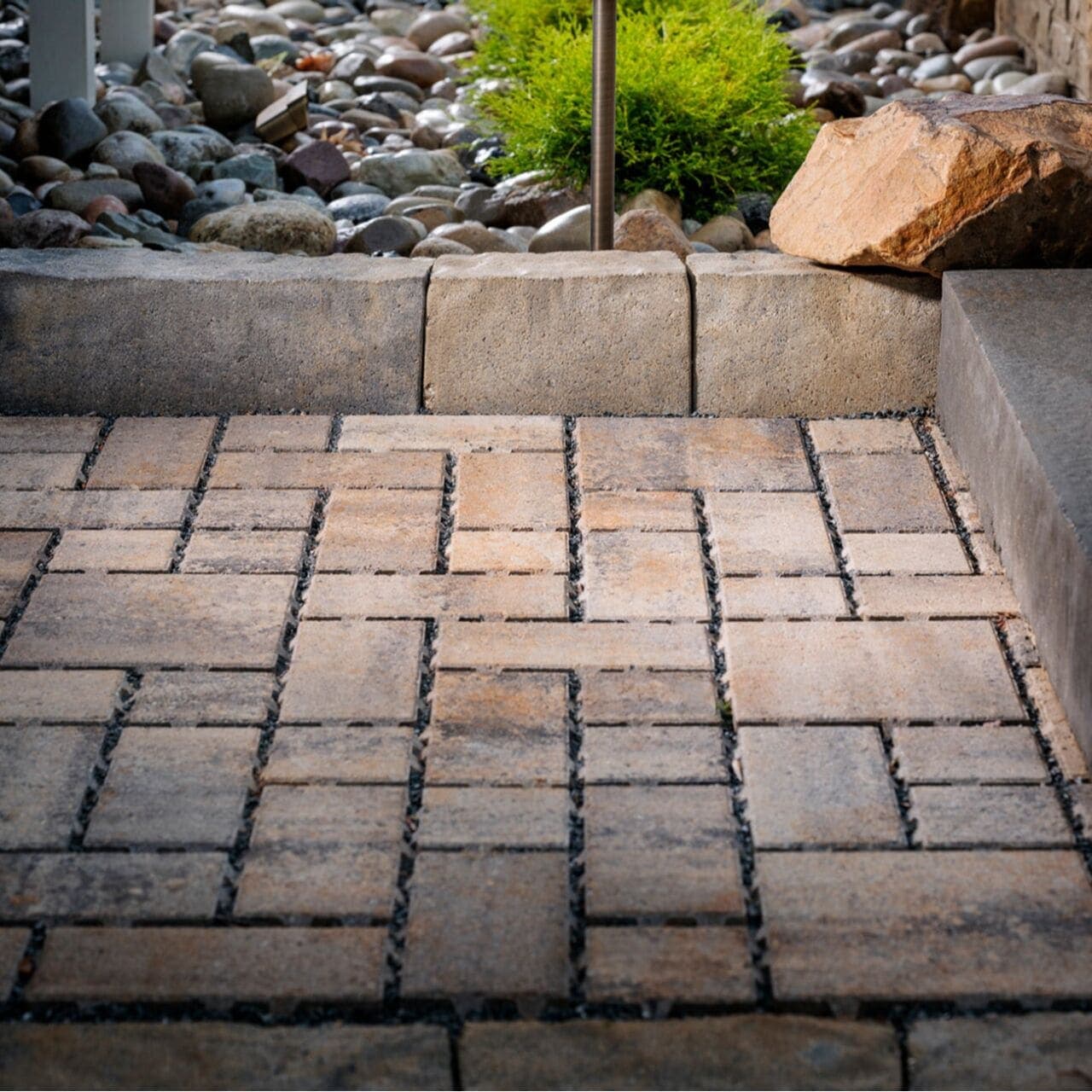 Aqualine Series Belgard pavers installed — project 3
