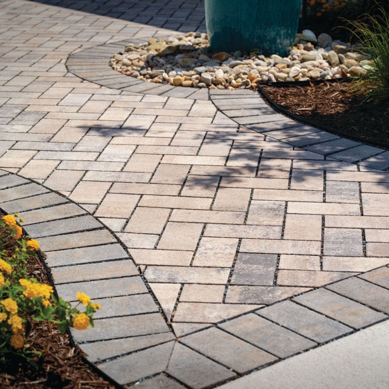 Aqualine Series Belgard pavers installed — project 8