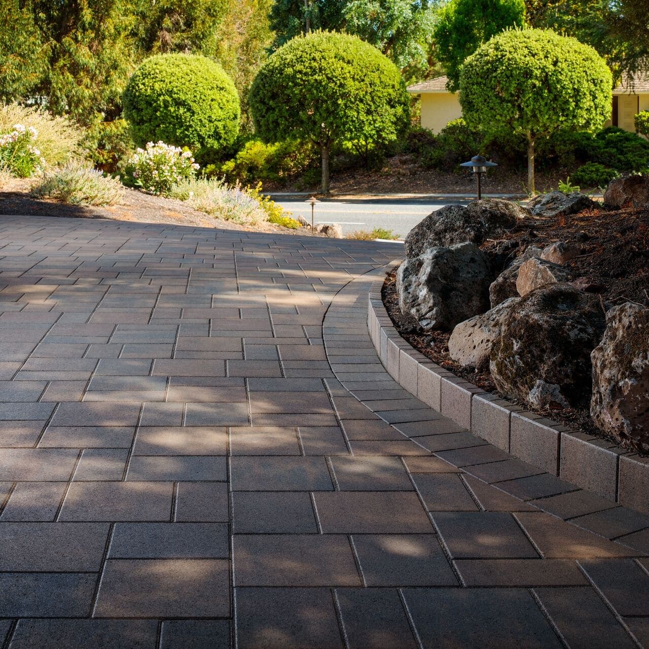 Catalina Grana Paver Belgard pavers installed — project 5