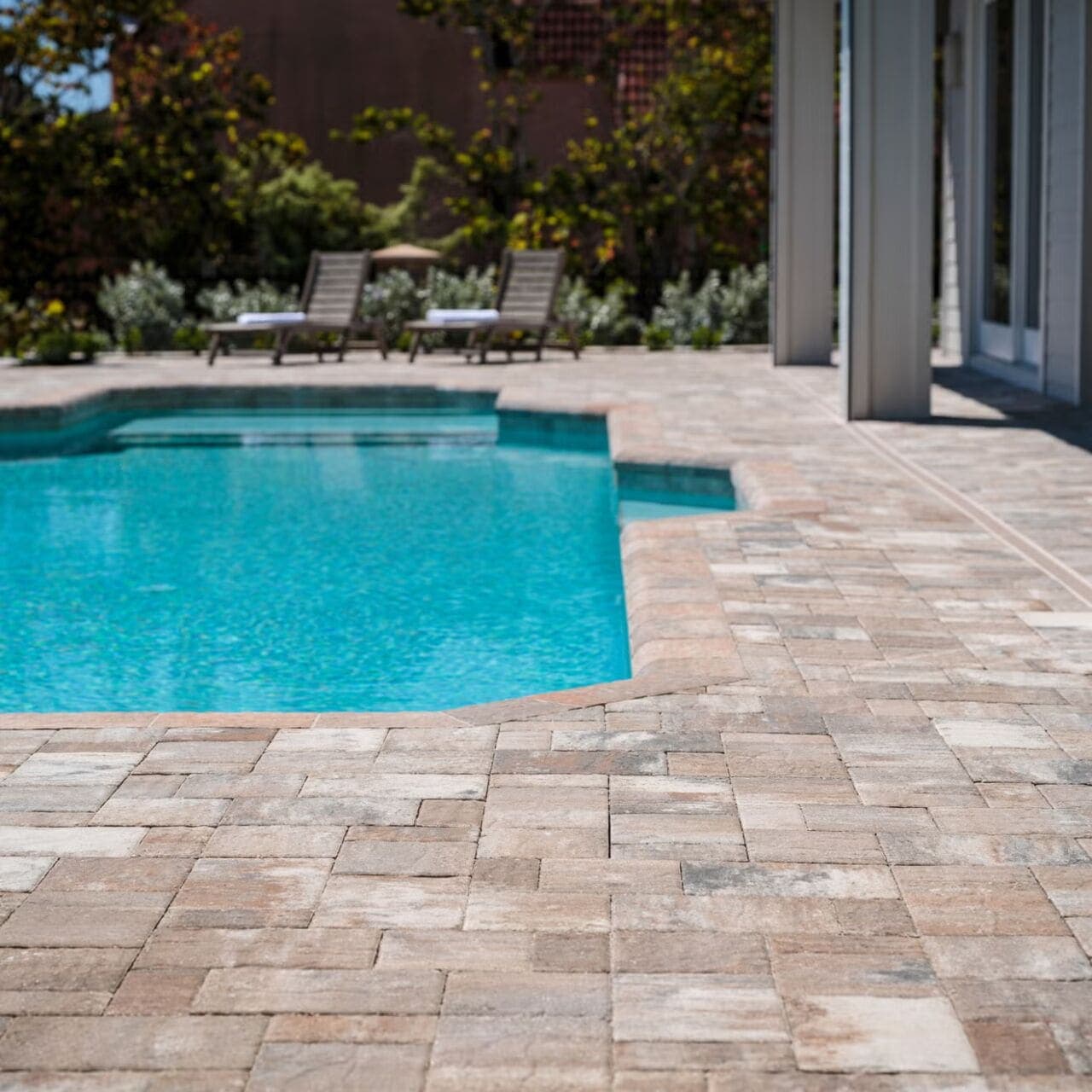Catalina Slate Belgard pavers installed — project 4