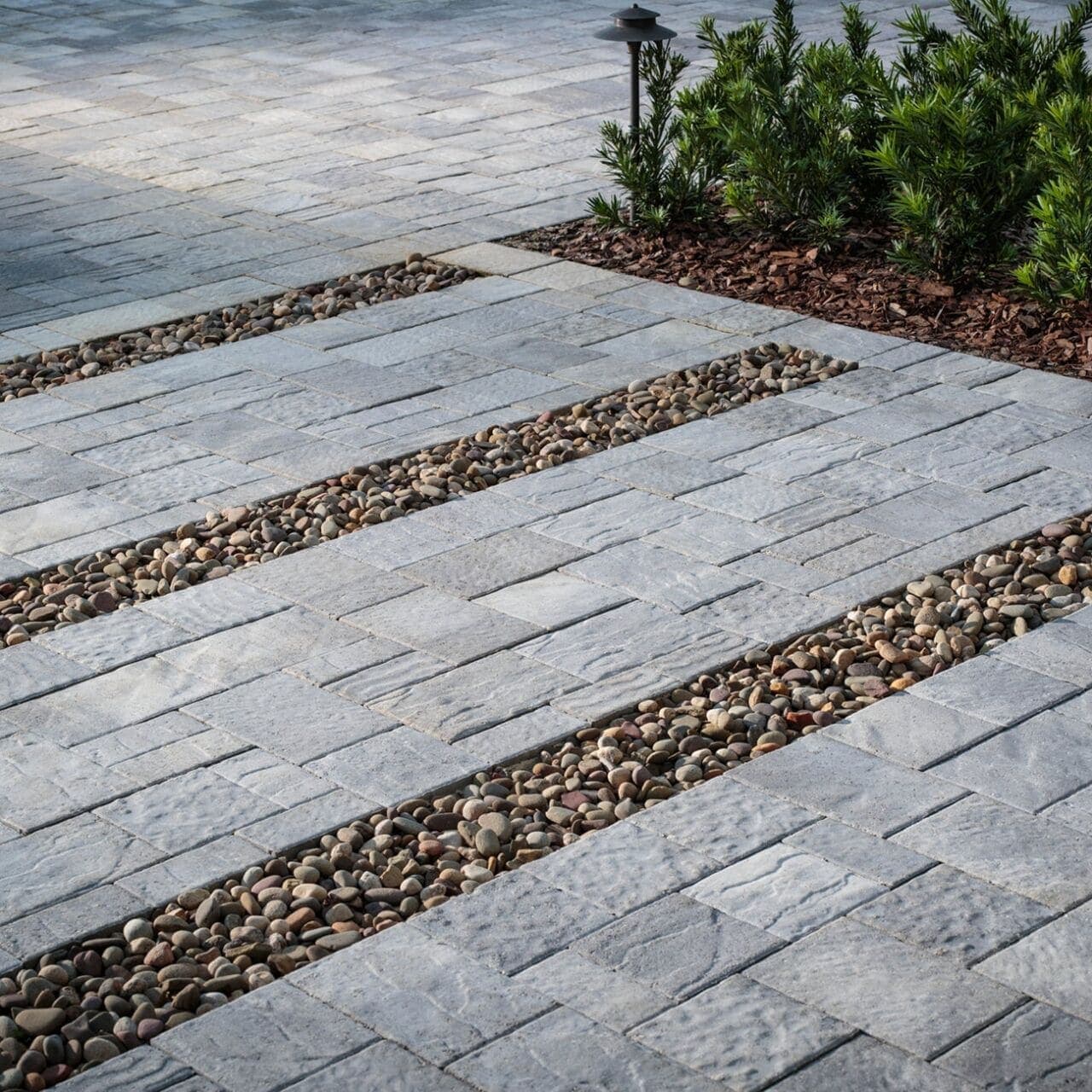 Catalina Slate Belgard pavers installed — project 10