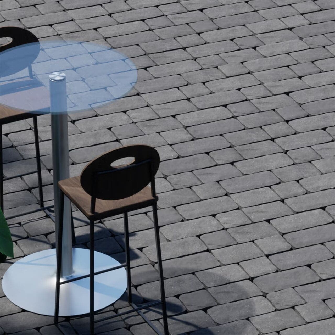 Charlestone Paver Belgard pavers installed — project 3