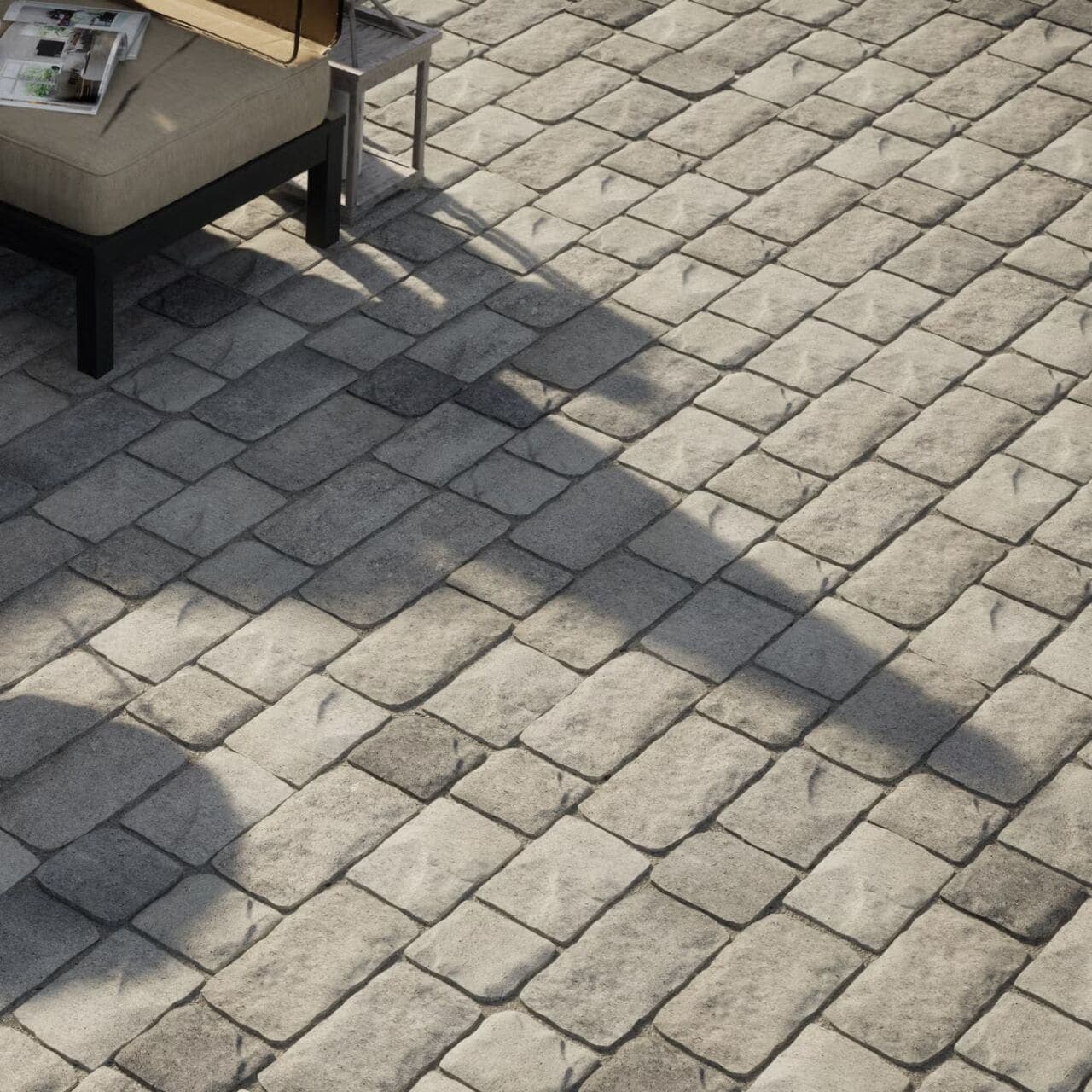 Charlestone Paver Belgard pavers installed — project 5