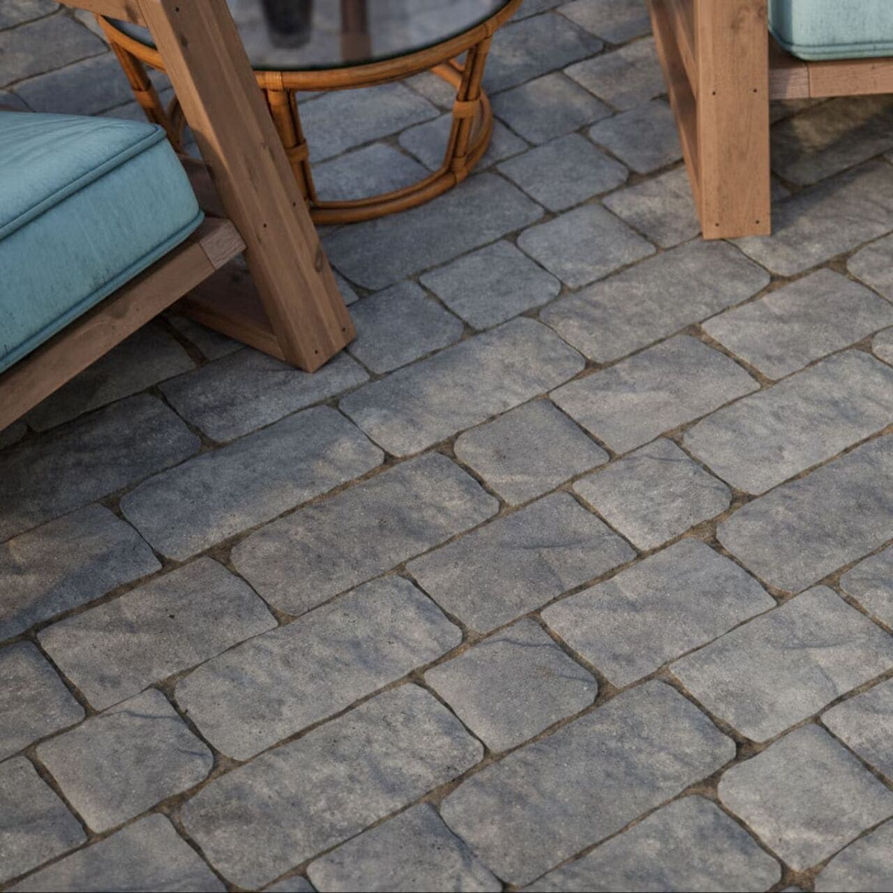 Charlestone Paver Belgard pavers installed — project 6