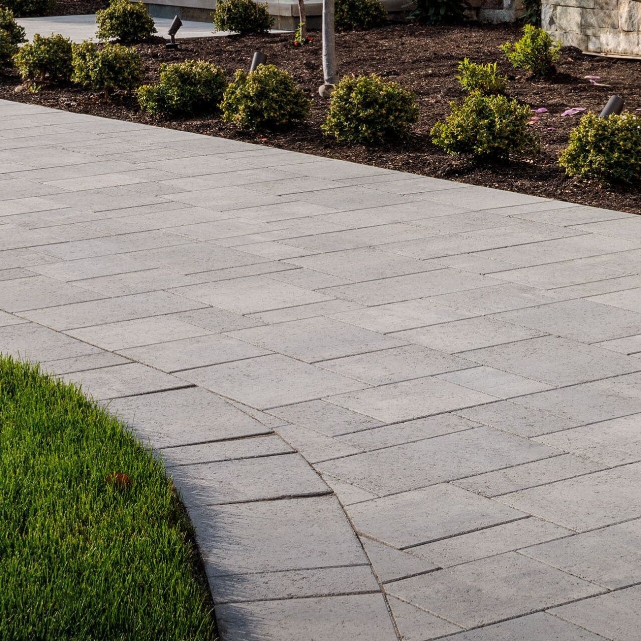 Dimensions Belgard pavers installed — project 2