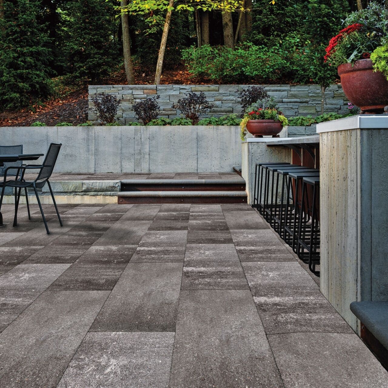 Dimensions Belgard pavers installed — project 4