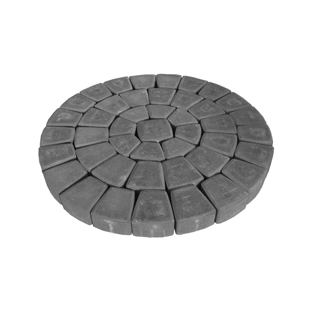 Dublin Cobble Paver Belgard pavers installed — project 13