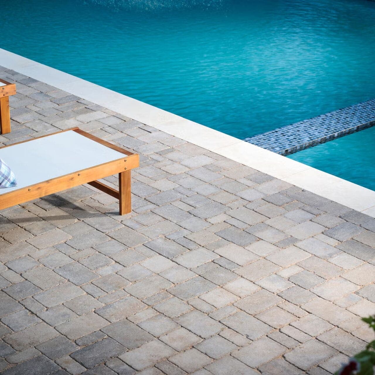 Dublin Cobble Paver Belgard pavers installed — project 8