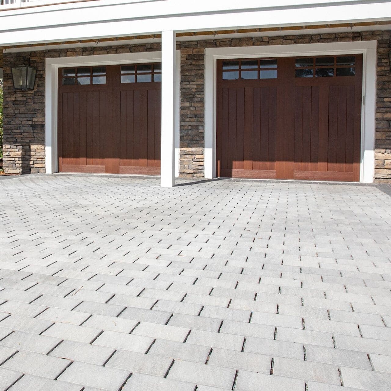 Eco Cobble Belgard pavers installed — project 2