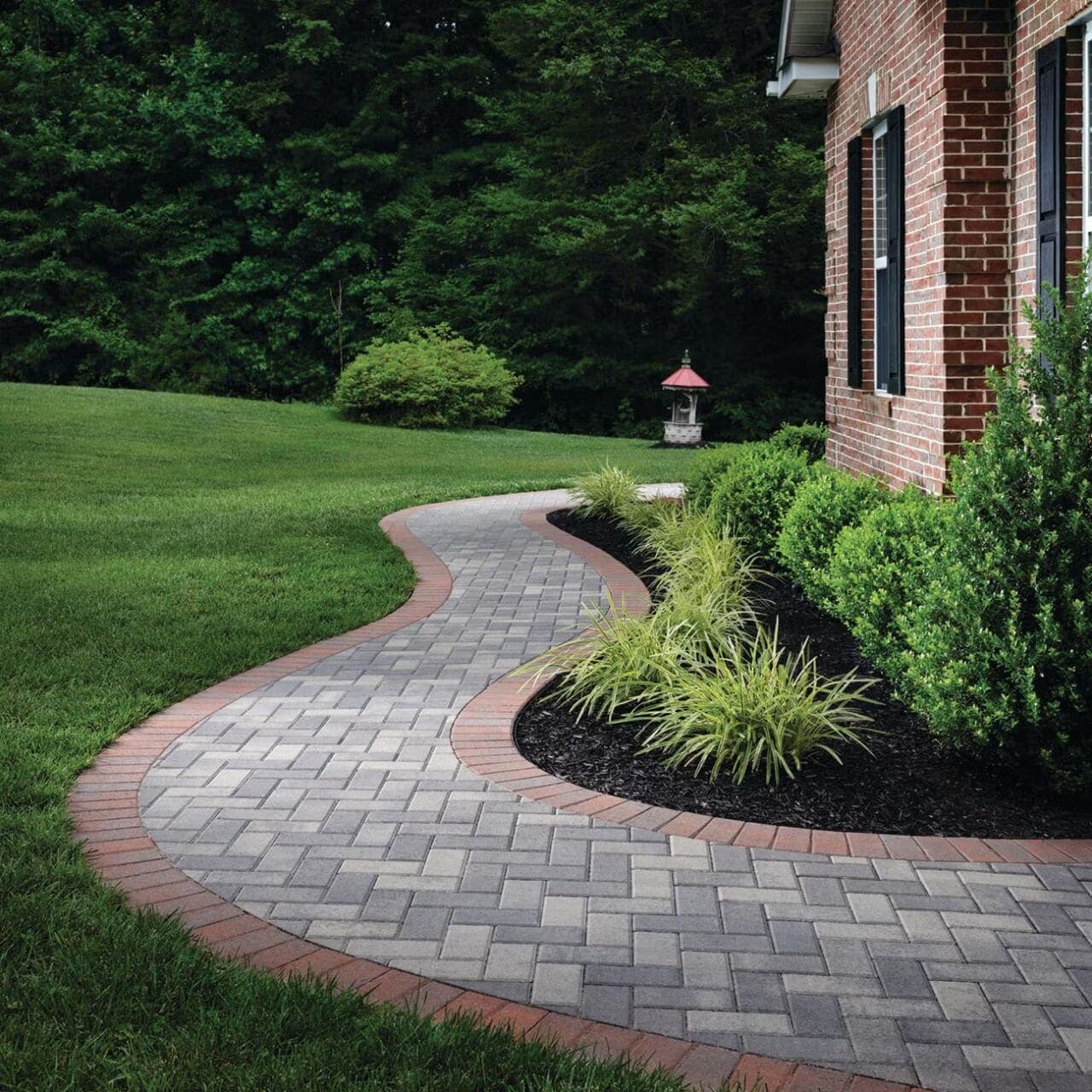 Holland Stone Belgard pavers installed — project 1
