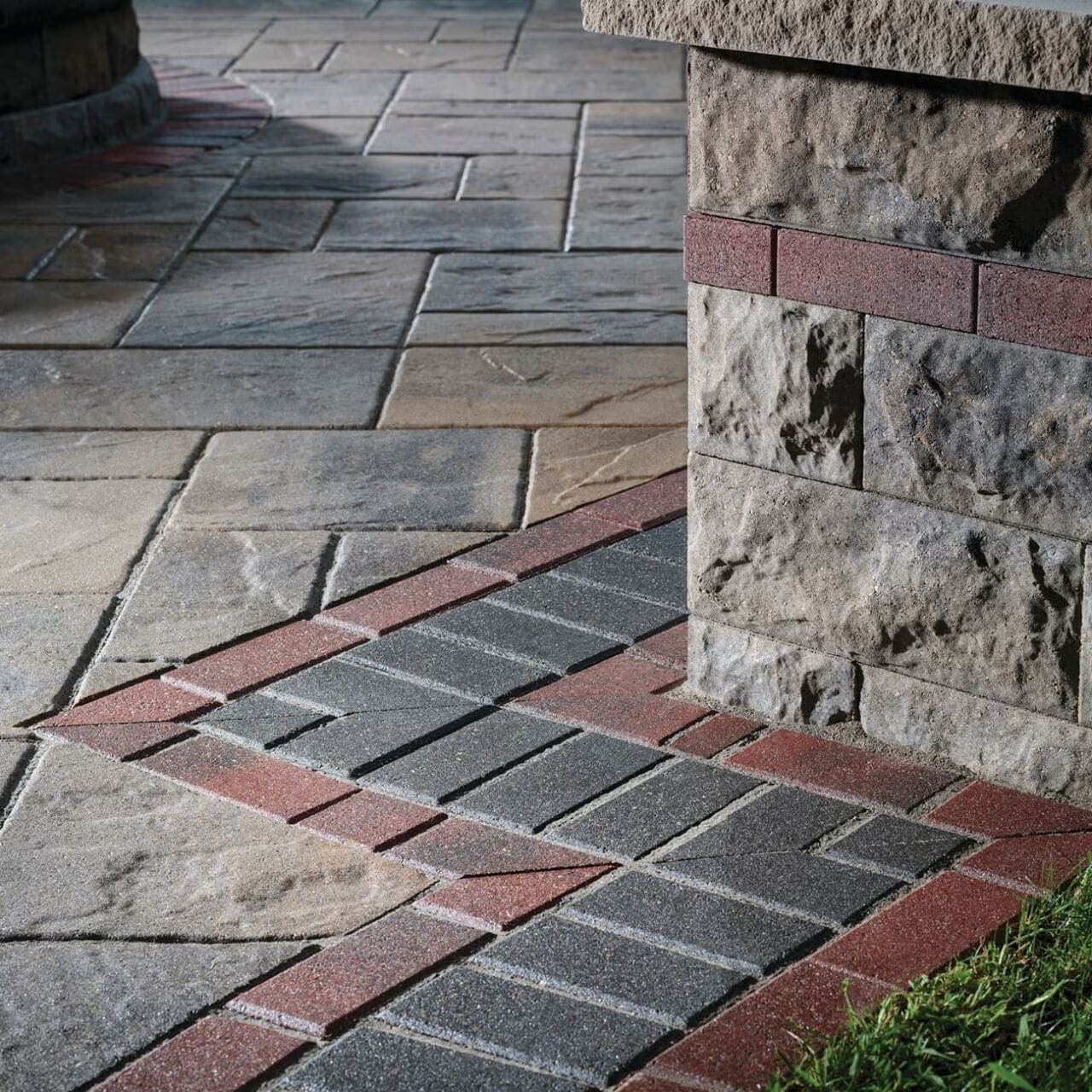 Holland Stone Belgard pavers installed — project 12