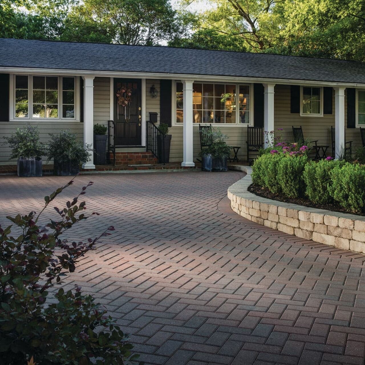 Holland Stone Belgard pavers installed — project 3