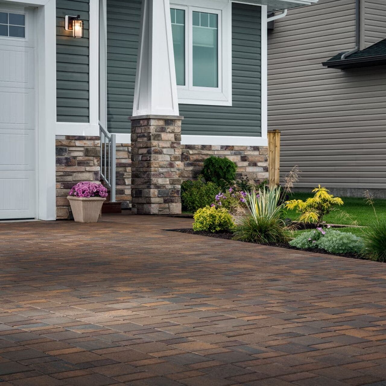 Holland Stone Belgard pavers installed — project 7
