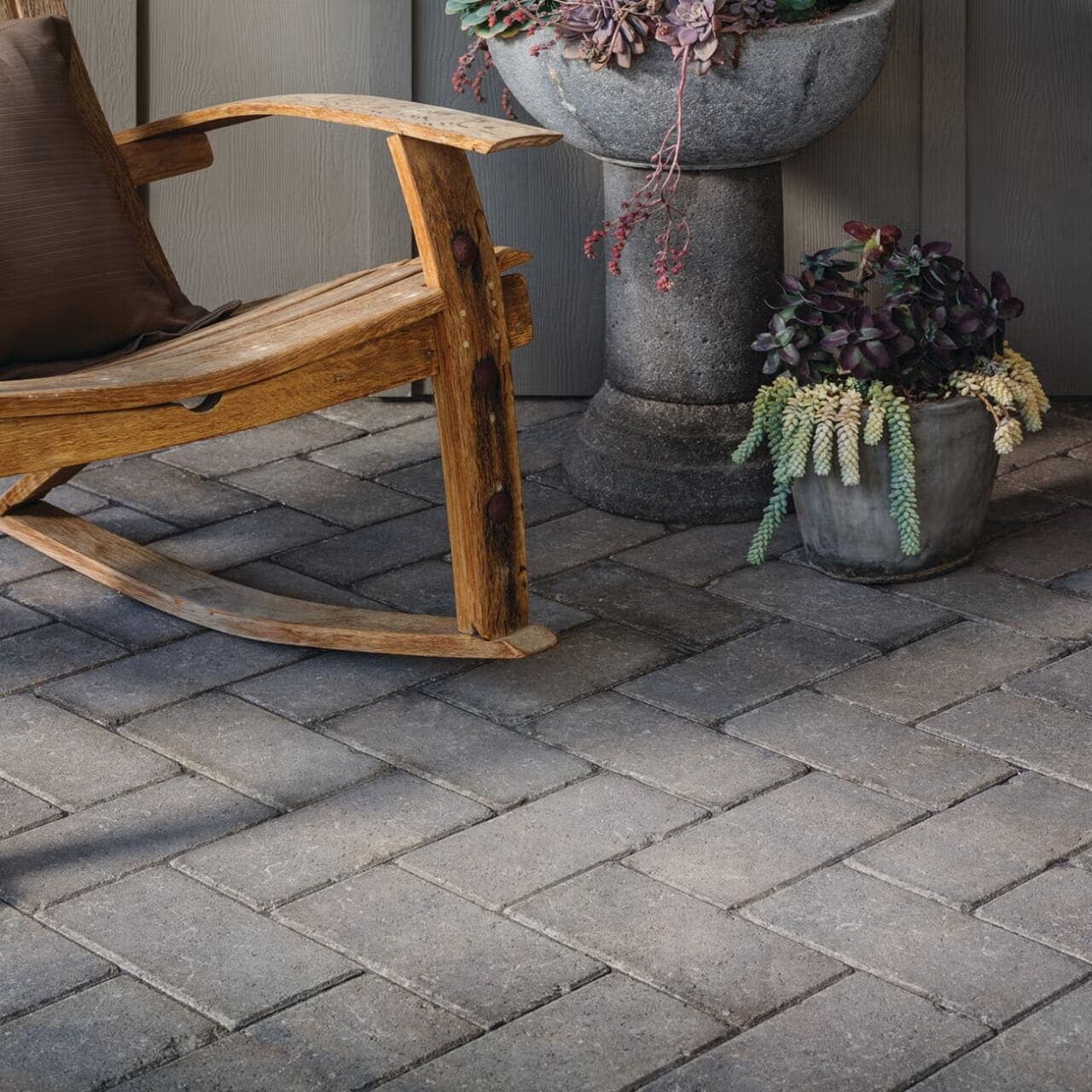 Holland Stone Belgard pavers installed — project 9