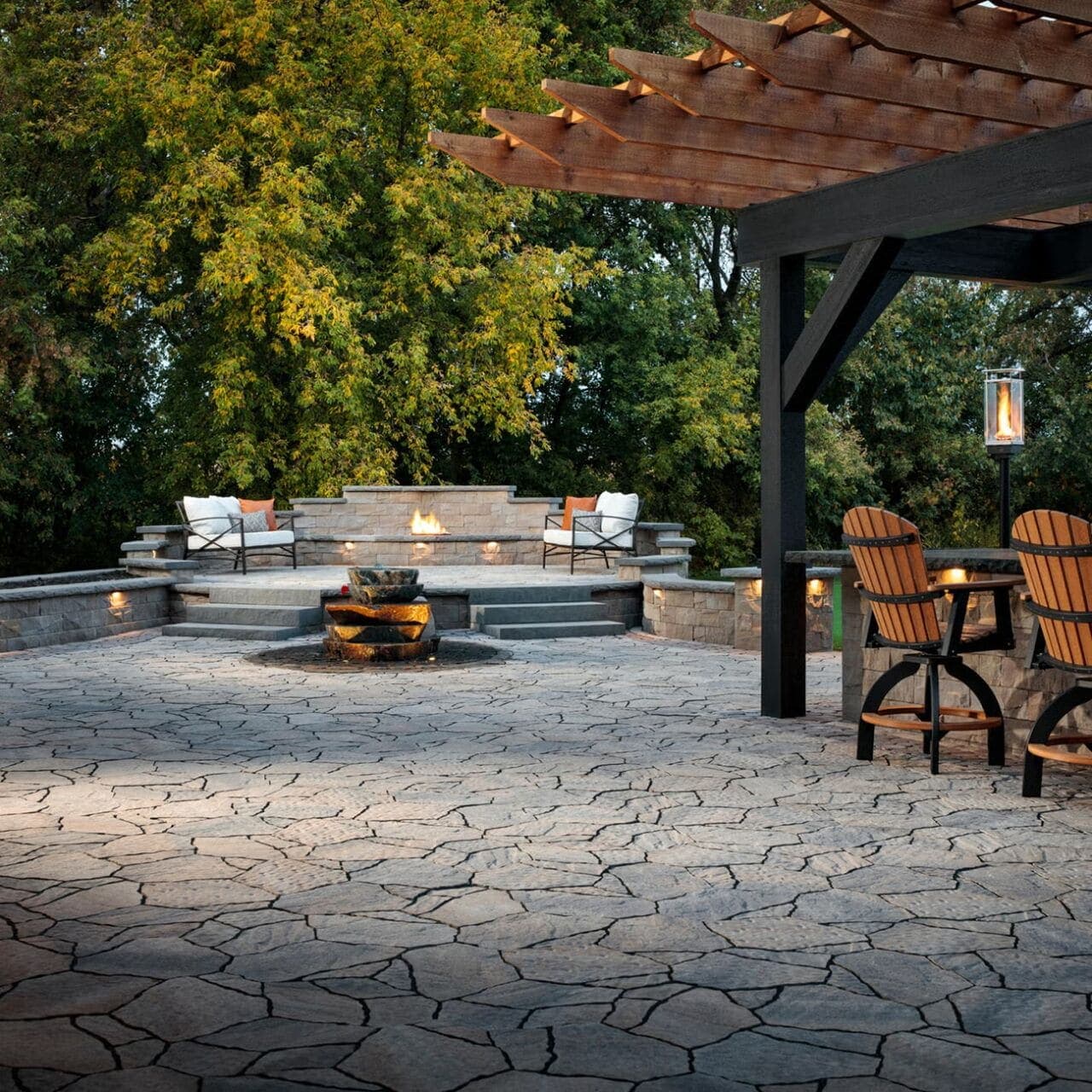 Mega-Arbel Belgard pavers installed — project 3