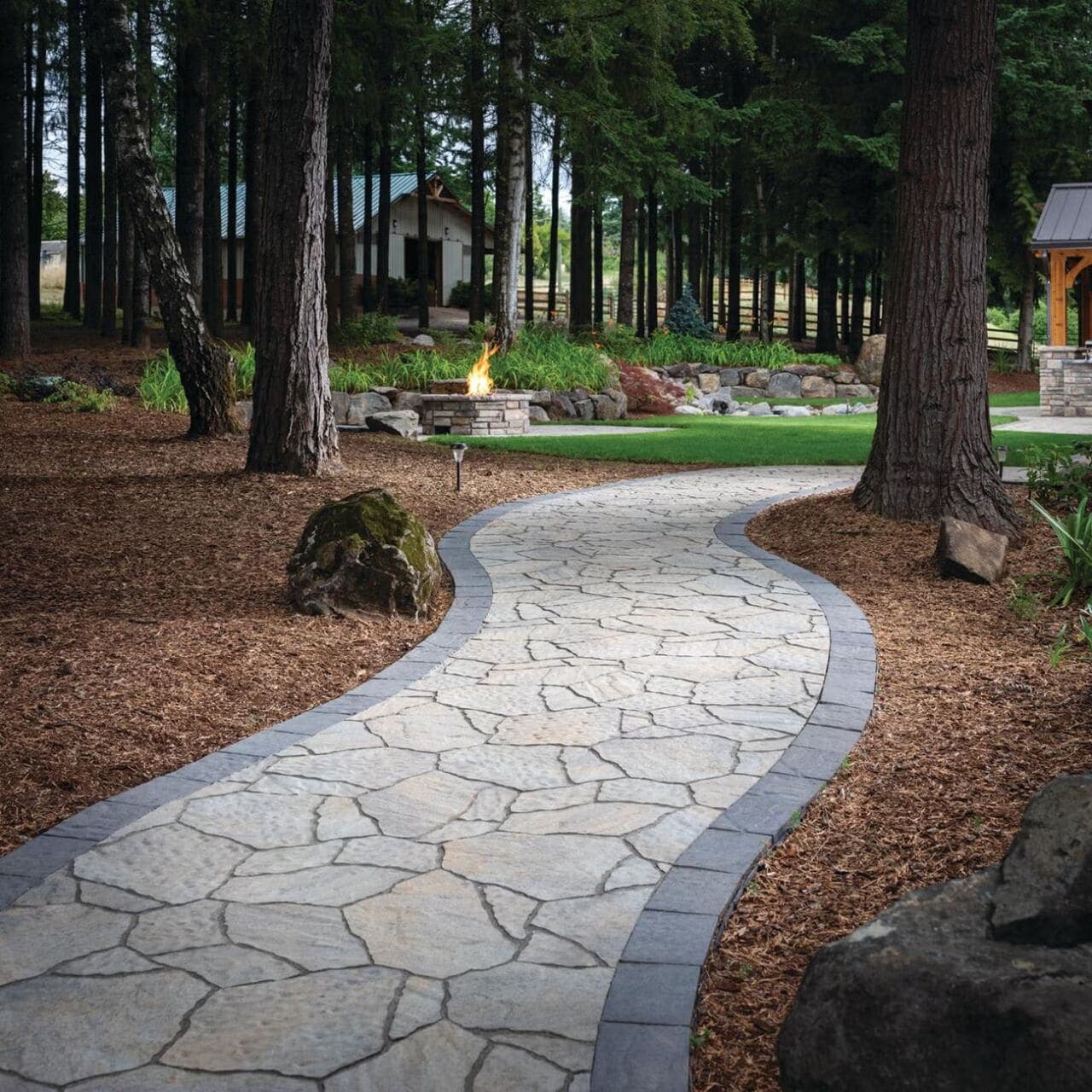 Mega-Arbel Belgard pavers installed — project 7
