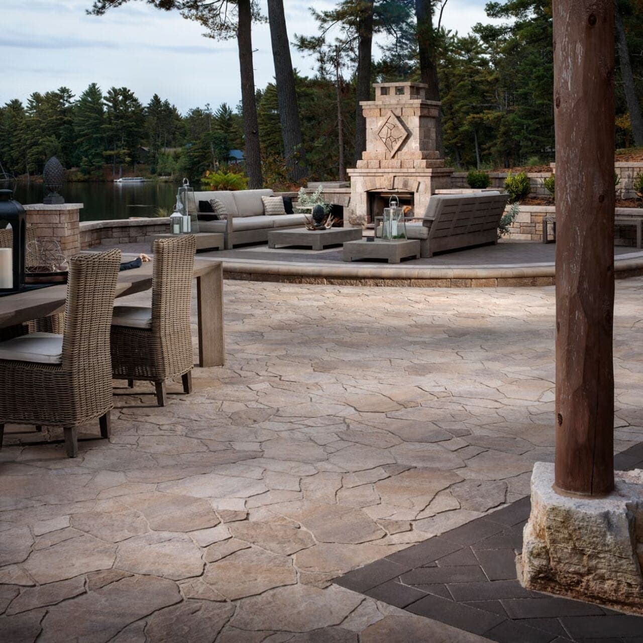 Mega-Libre Belgard pavers installed — project 1