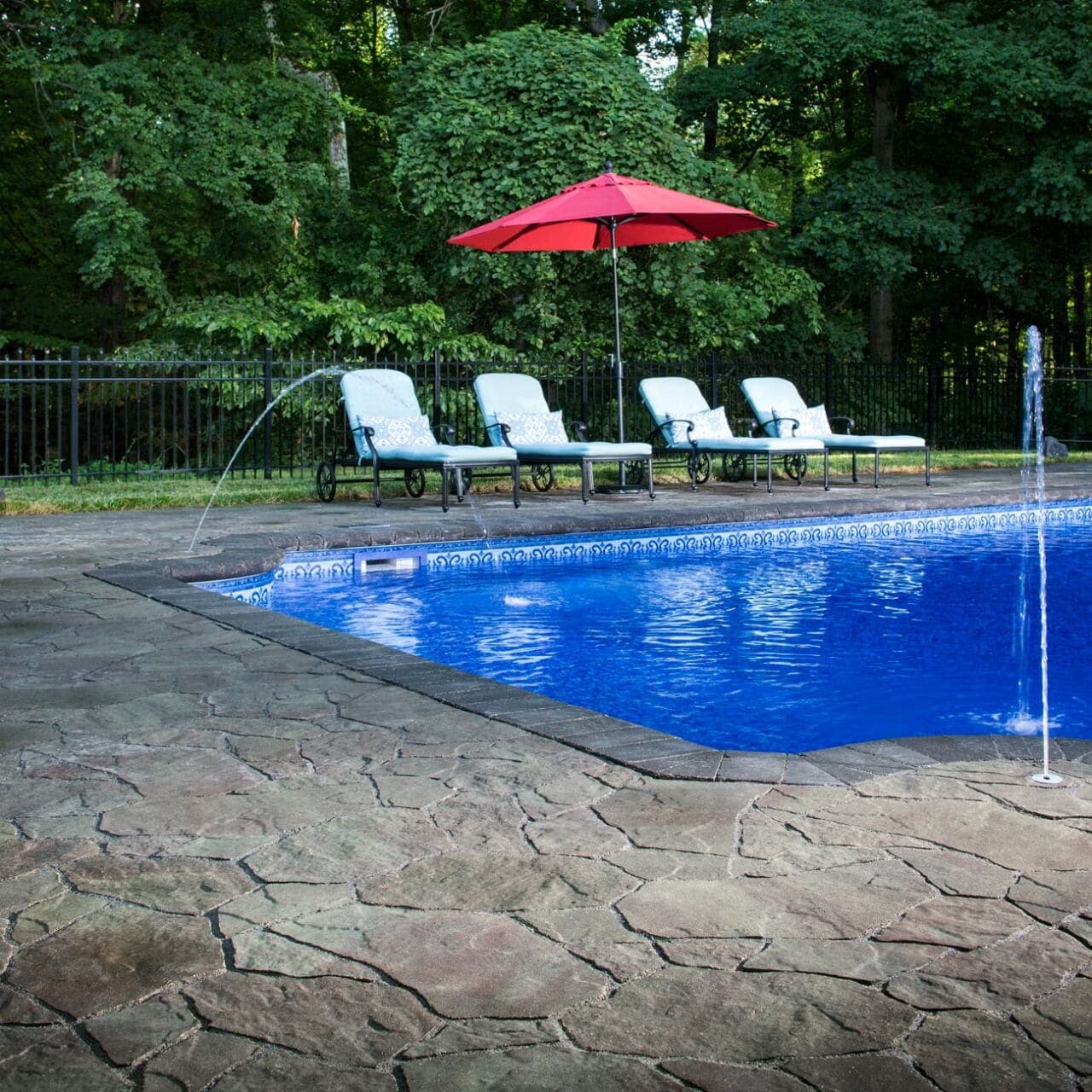 Mega-Libre Belgard pavers installed — project 5