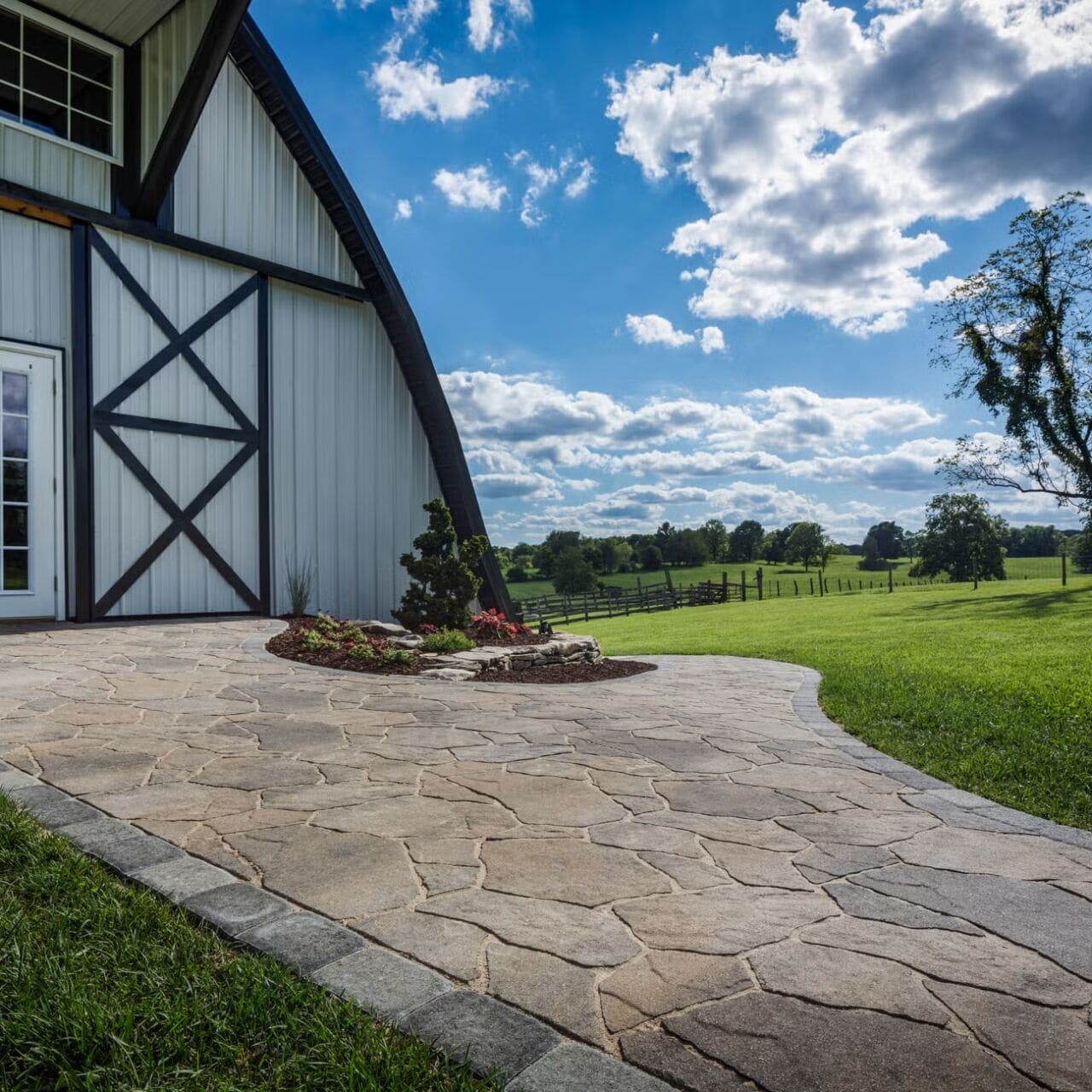 Mega-Libre Belgard pavers installed — project 6