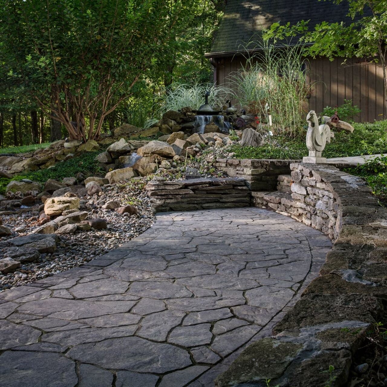 Mega-Libre Belgard pavers installed — project 7